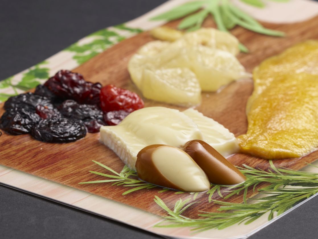 チーズと果物のスキンパック